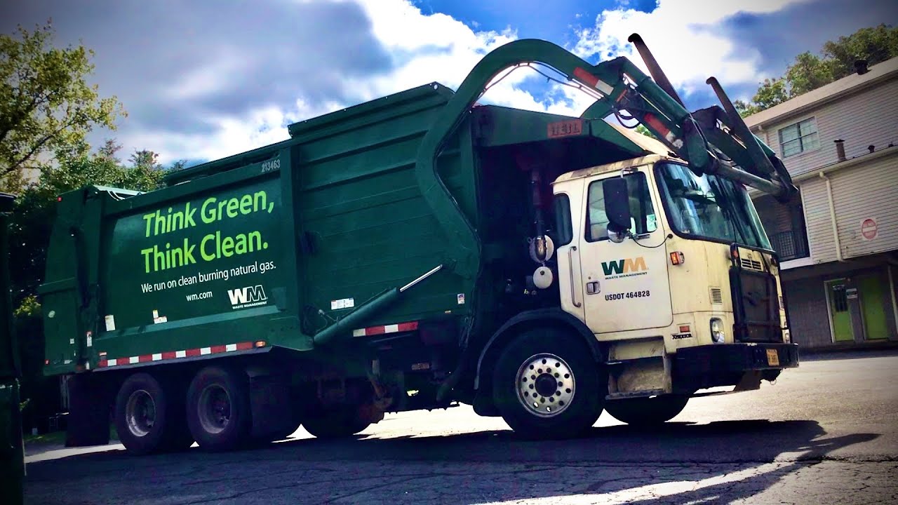 Waste Management 213463 | Autocar ACX/ CNrG Heil Sierra Front Loader Garbage Truck