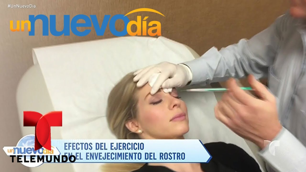 ¿Hacer mucho ejercicio puede envejecer tu rostro? | Un Nuevo Día | Telemundo