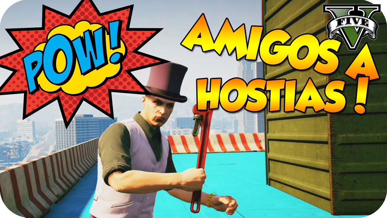 CON LAS ARMAS DEL SUELO!!! | Amigos a hostias #45