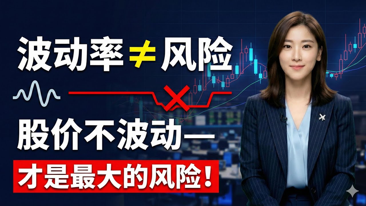 波動率≠風險： 為什麼說股價不波動才是最大的風險？ #股票 #股票知識 #財經 #財經知識
