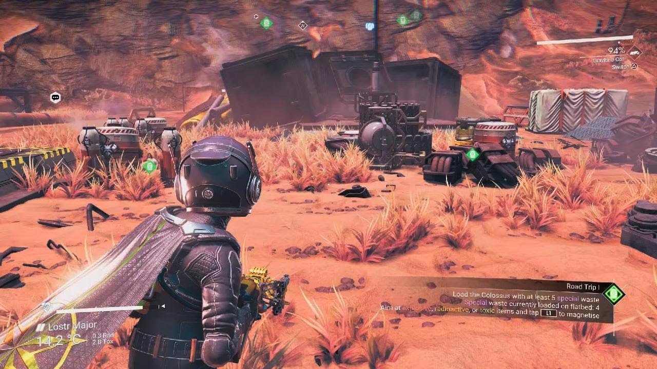 No Man's Sky Still doing waste services