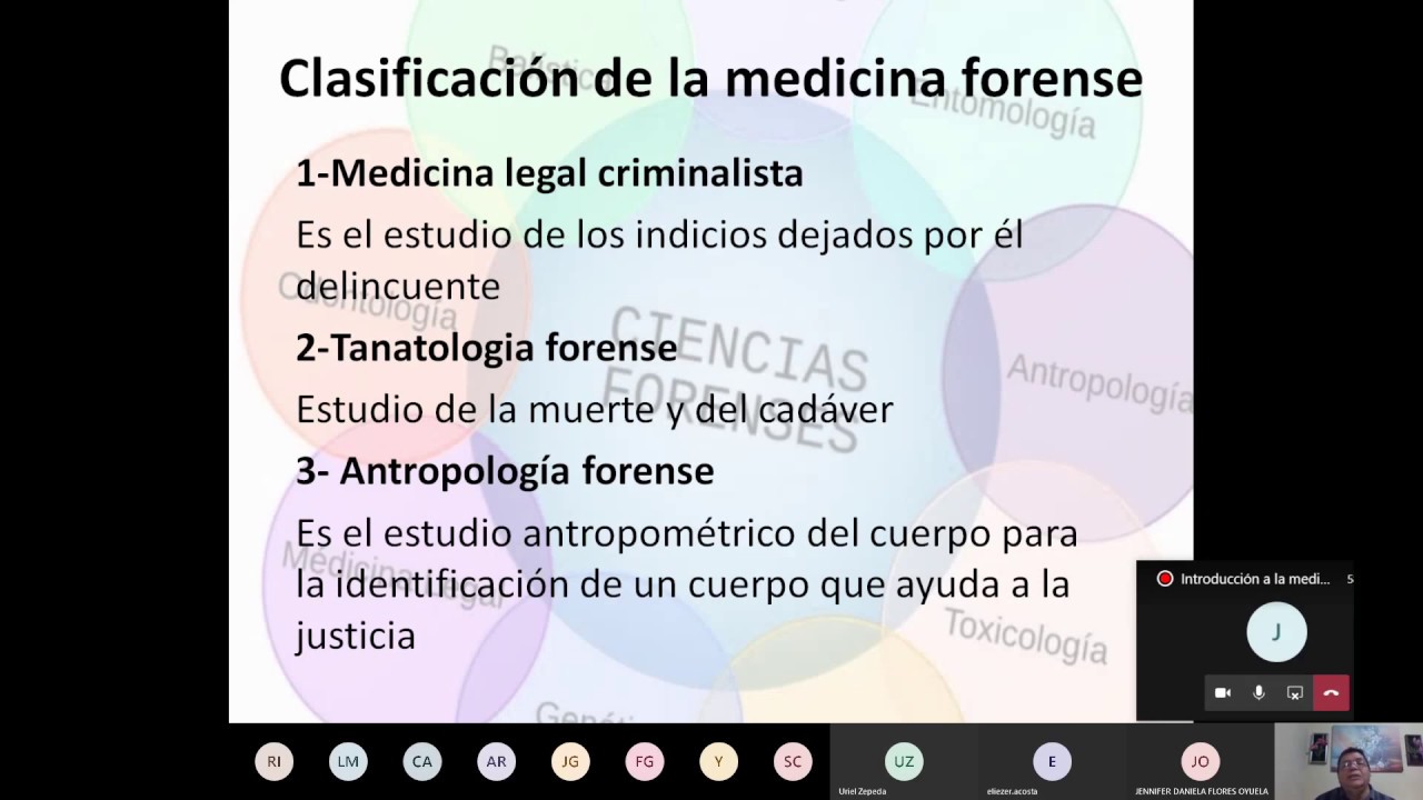 Introducción a la medicina forense