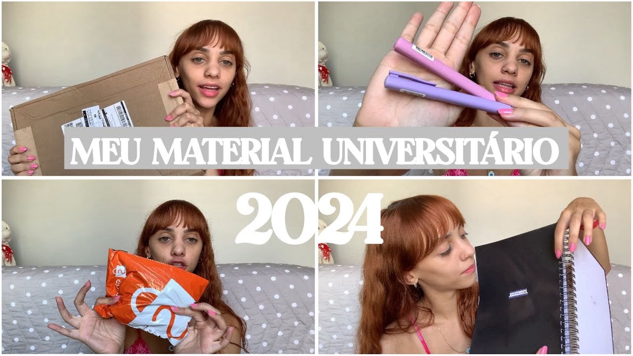 MEU MATERIAL UNIVERSITÁRIO 2024 DA SHOPEE (3° período da faculdade de enfermagem)