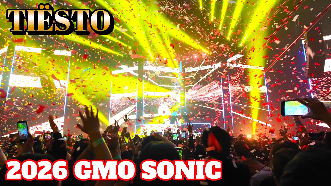 2026 GMO SONIC  TIËSTO