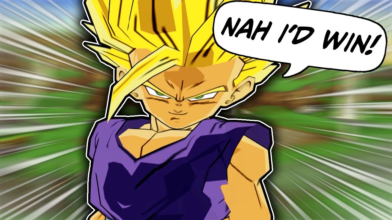 teen gohan makes z3 look easy in budokai 3...