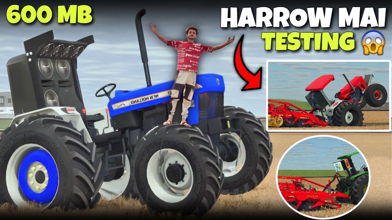 HARROW MAI TESTING !! FS25