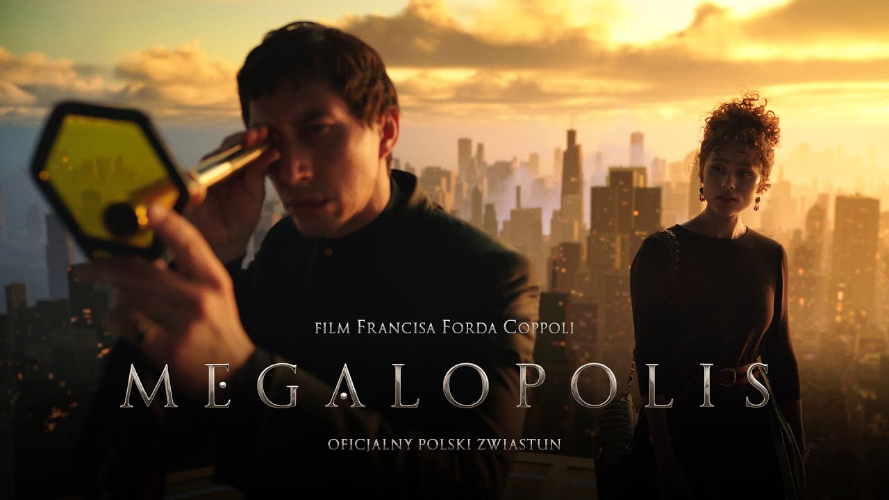 Megalopolis (2024) oficjalny zwiastun PL, zobacz na VOD