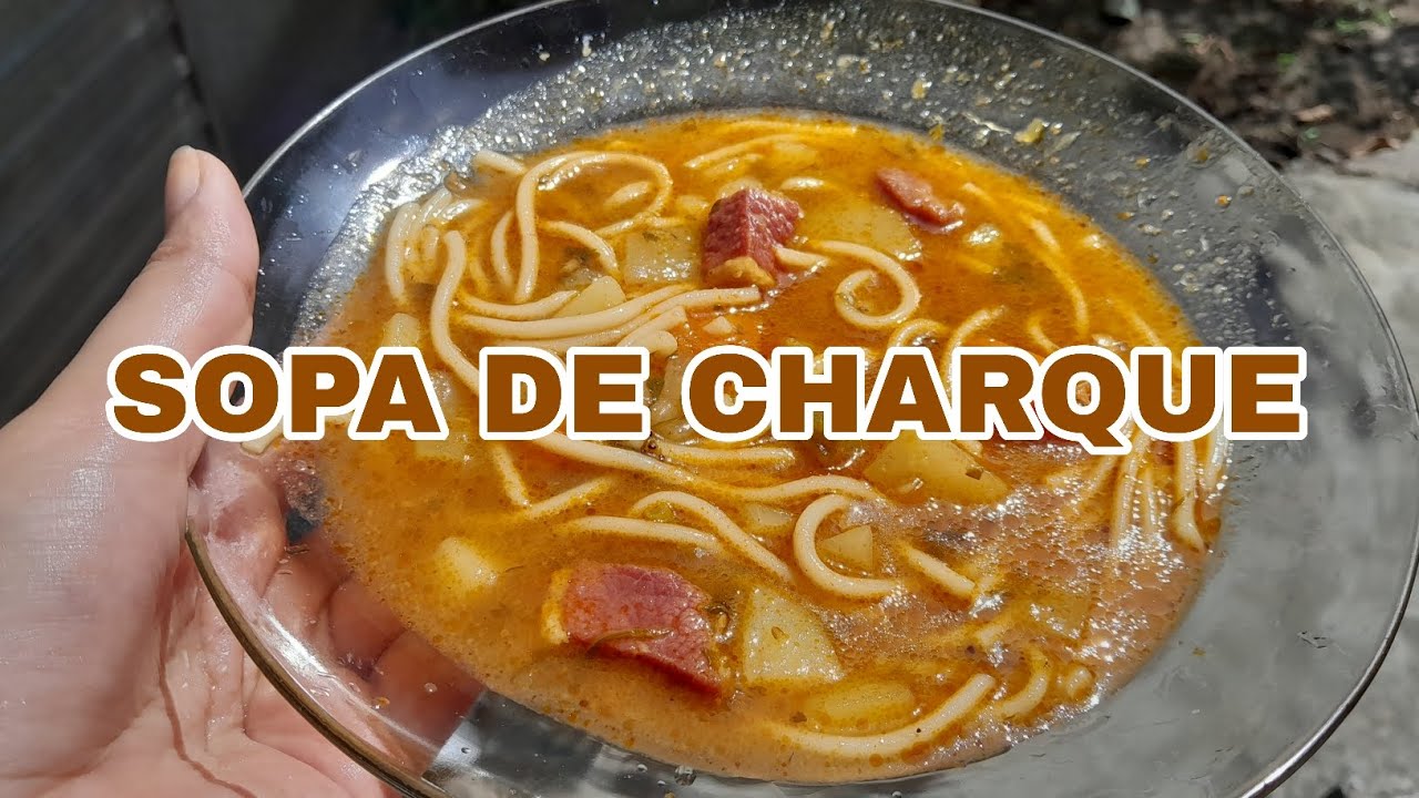 SOPA DE CHARQUE