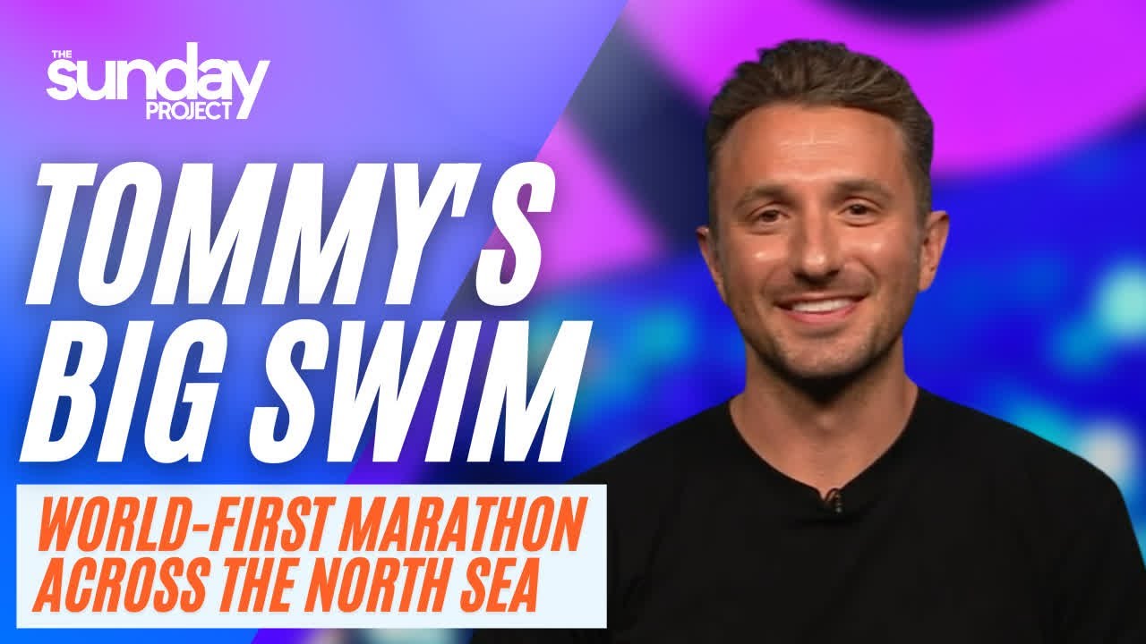 Tommy Little's Big Swim Across The North Sea To Raise Money For A Cure For Spinal Cord Injuries