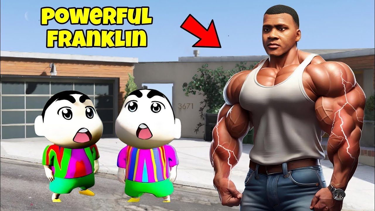 GTA 5 : FRANKLIN GOT SUPER POWERS 😯
