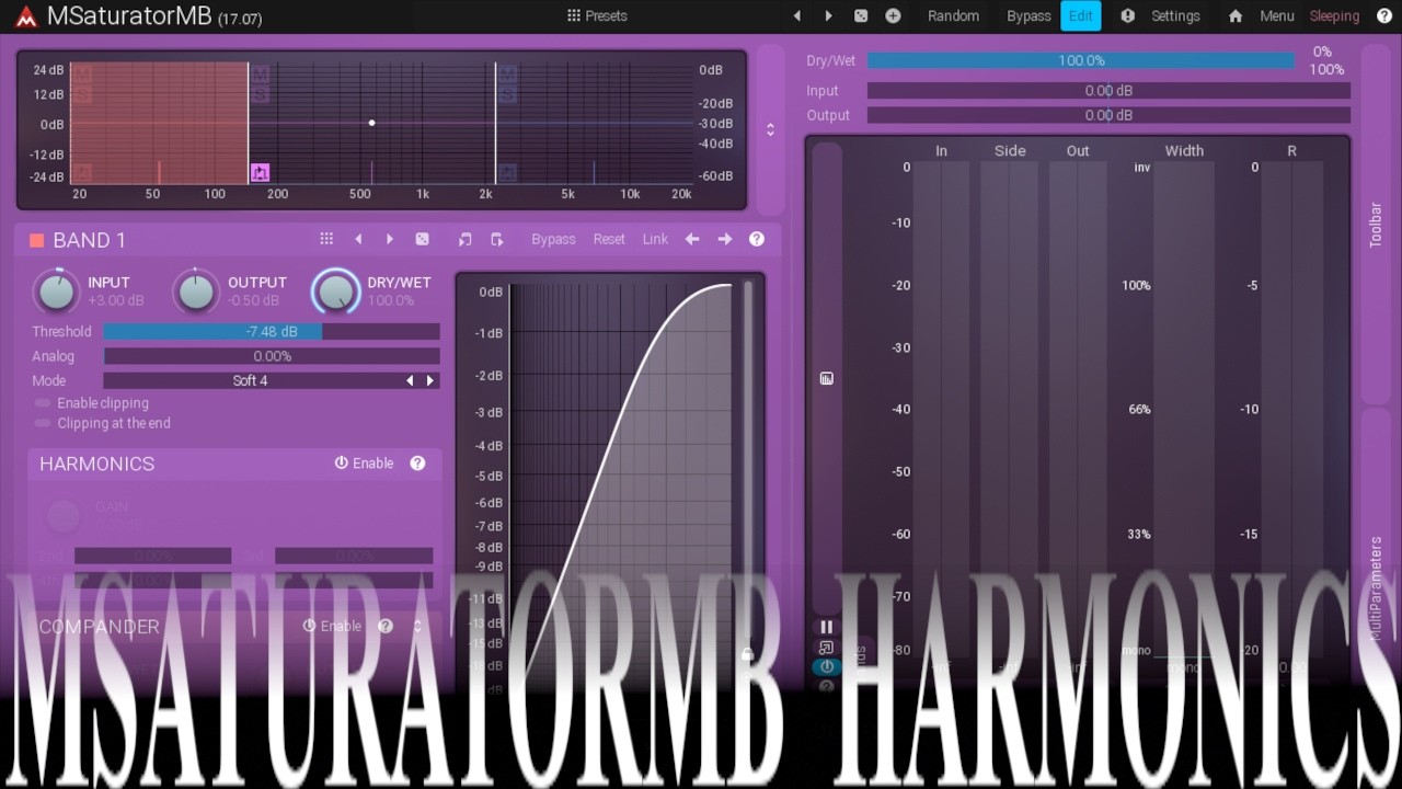 Using Harmonics to Enhance Bass with MSaturatorMB