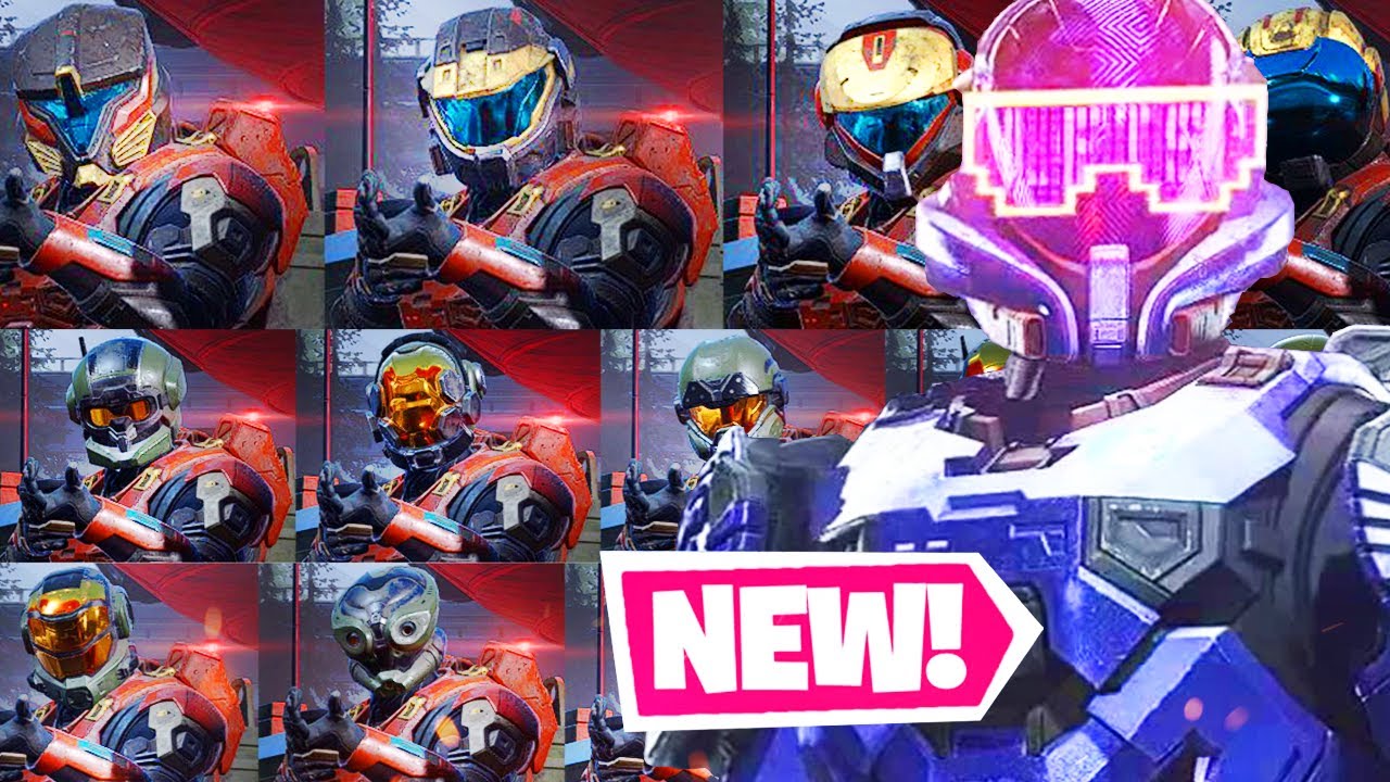 New Mirage/SPI, Chimera, And Mark VII Helmets Leaked! Halo Infinite Season 3 Armor Sets And Rewards!