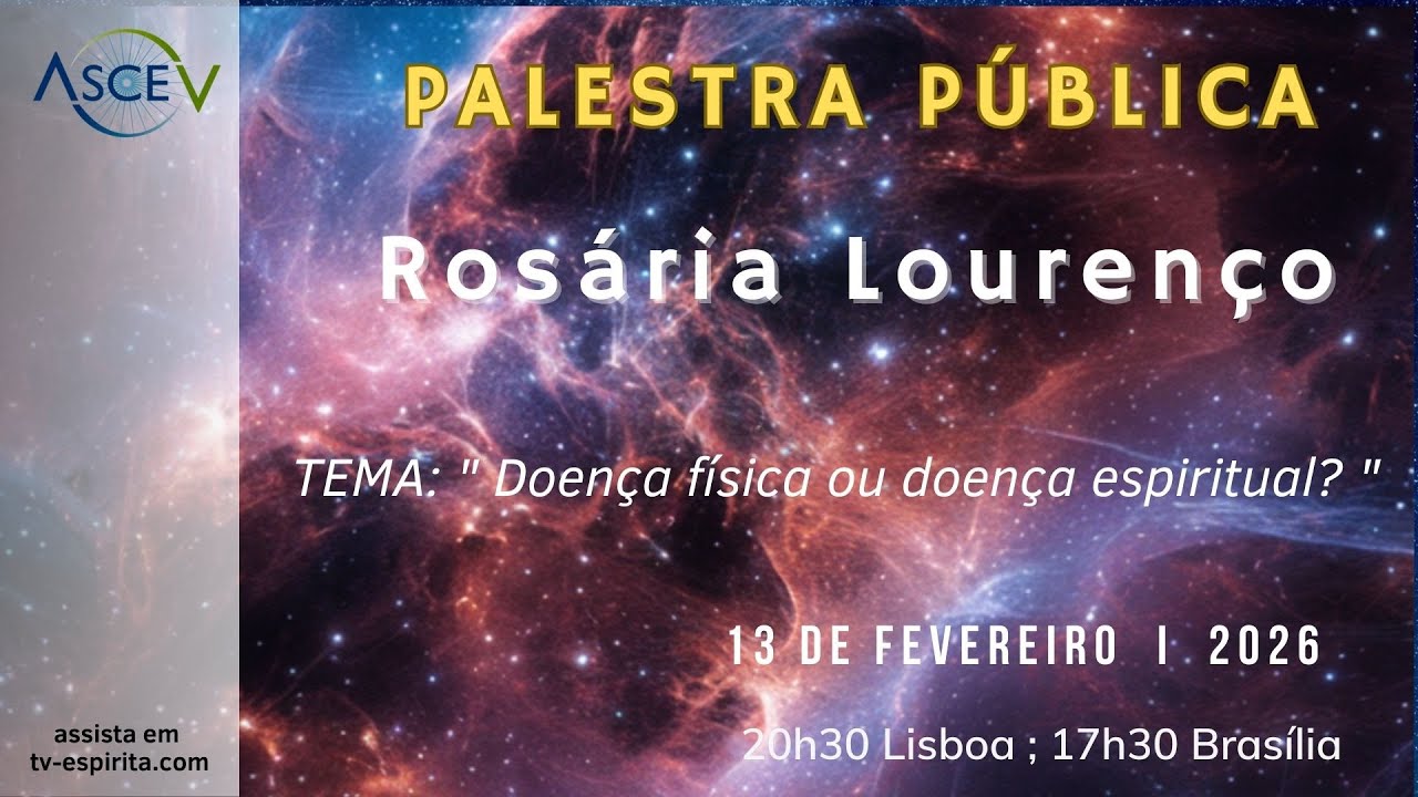 Palestra Pública 13/02/2026 com Rosária Lourenço 