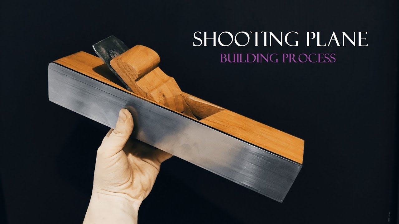 044 Shooting plane - building process with hand tools