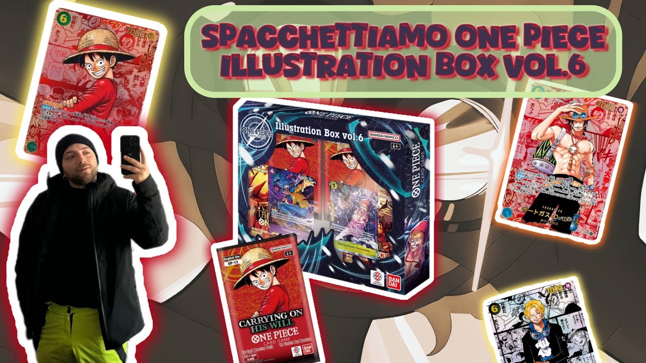 Spacchettiamo one piece illustration box op13 PULL