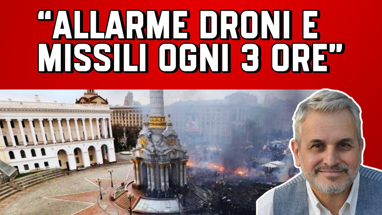 “ALLARME DRONI e MISSILI OGNI 3 ORE” : 4 ANNI di GUERRA in UCRAINA, ANALISI con U. POLETTI