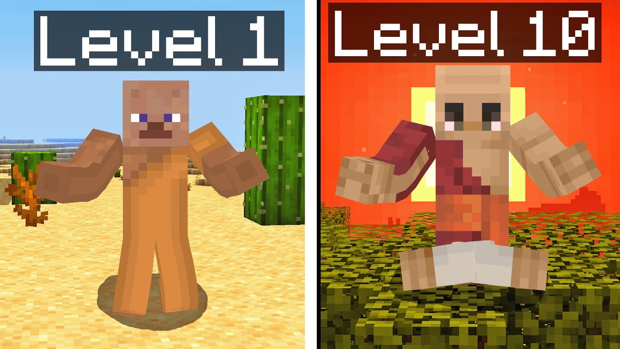 Vi UDVIKLER Os Til En GUDDOMMELIG Monk I Minecraft!