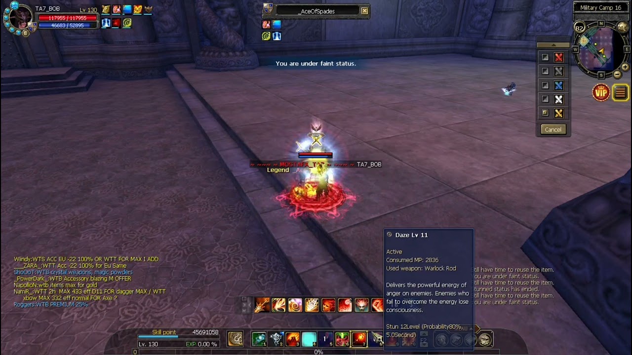 pvp warlock silkroad puresro TA7