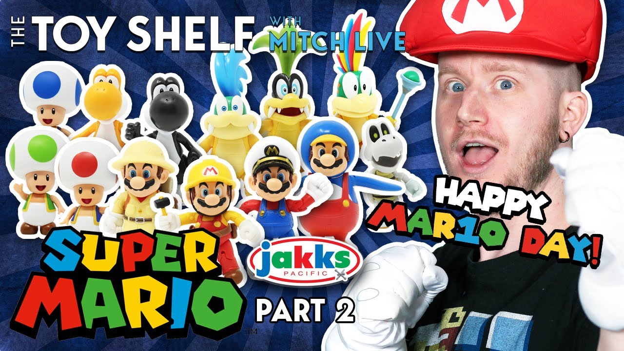 Super Mario Part 2 | Jakks Pacific World of Nintendo | The Toy Shelf S03E09