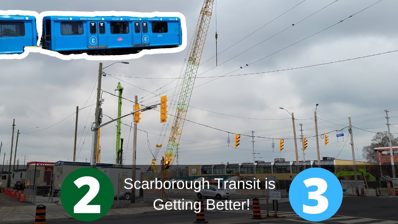Scarborough transit is getting better, but very slowly