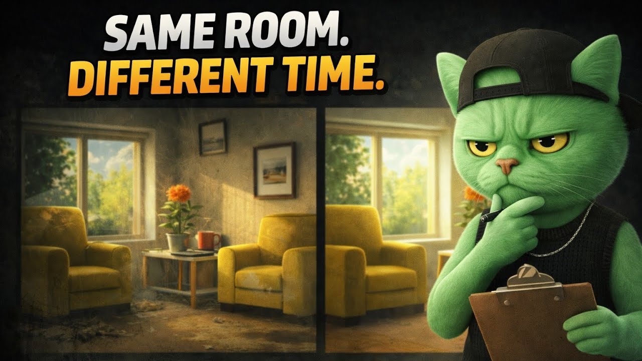Same Room, Different Time ⏳ | Find the Difference Game