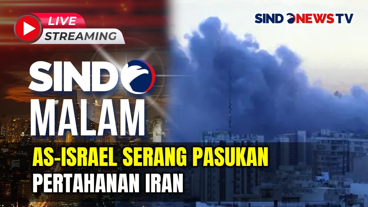 🔴AS-ISRAEL SERANG PASUKAN PERTAHANAN IRAN | LIVE | SINDO MALAM | 04/03
