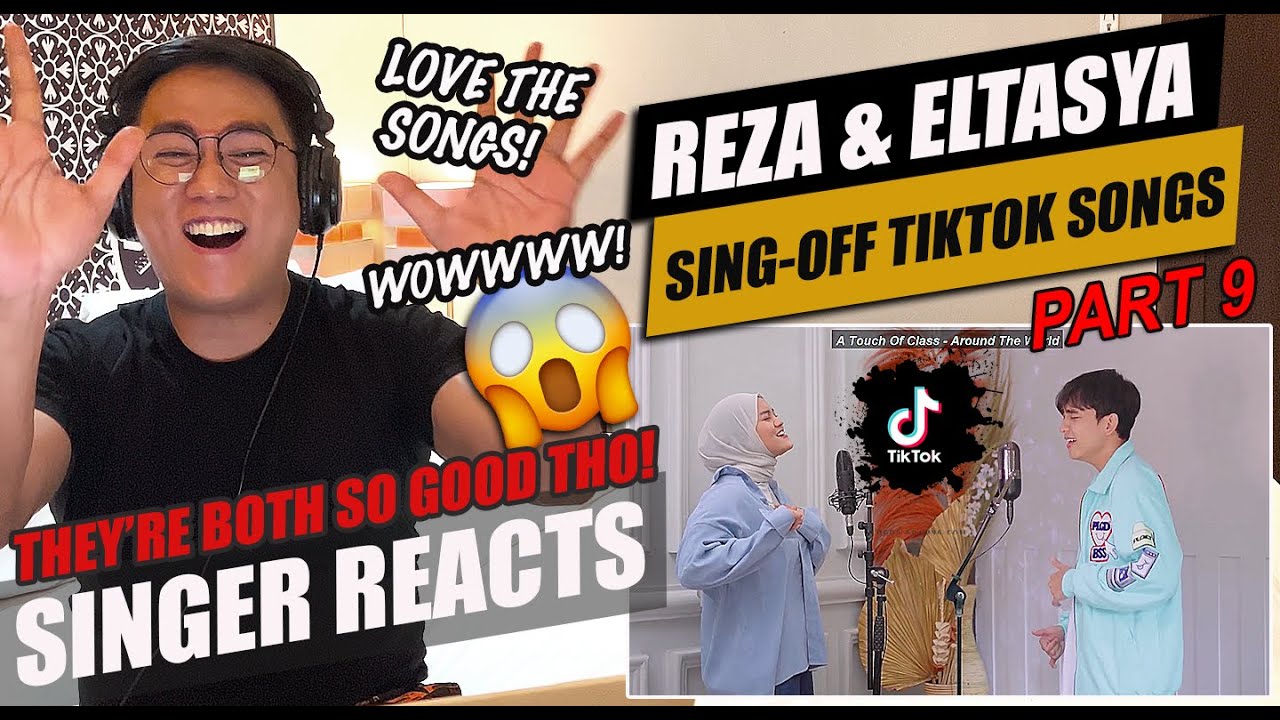 SING-OFF TIKTOK SONGS PART 9 (Zoom, Wait A Minute!, RIP Love) vs @Eltasya Natasha | SINGER REACTION