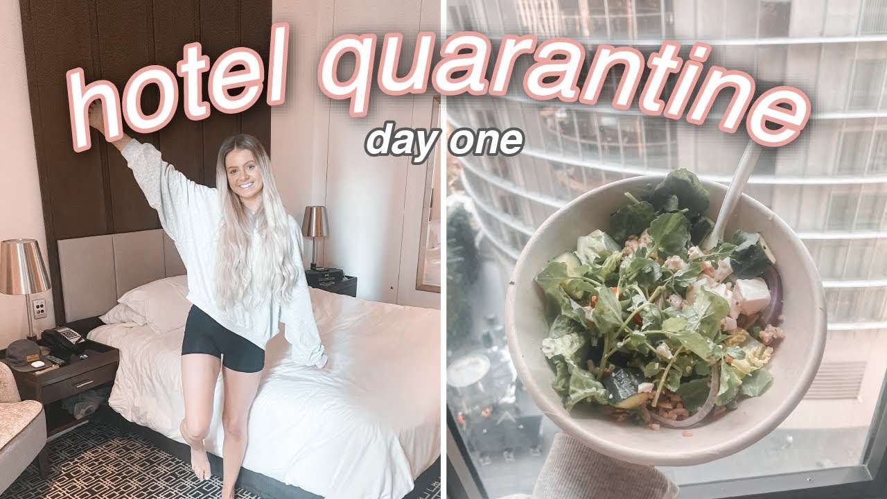 DAY IN MY LIFE IN HOTEL QUARANTINE (Sydney, Australia) | room tour, what I eat & more! *vlog*