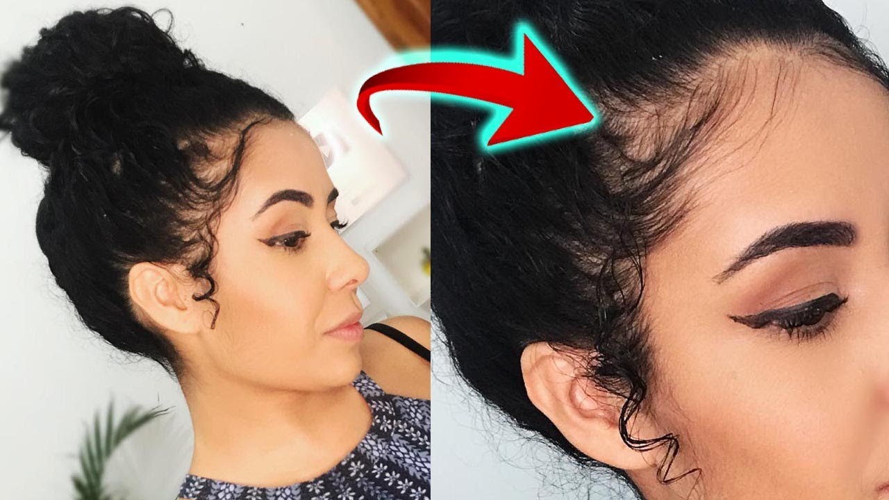 COMO FAÇO MEU BABY HAIR + PENTEADO PARA CACHOS