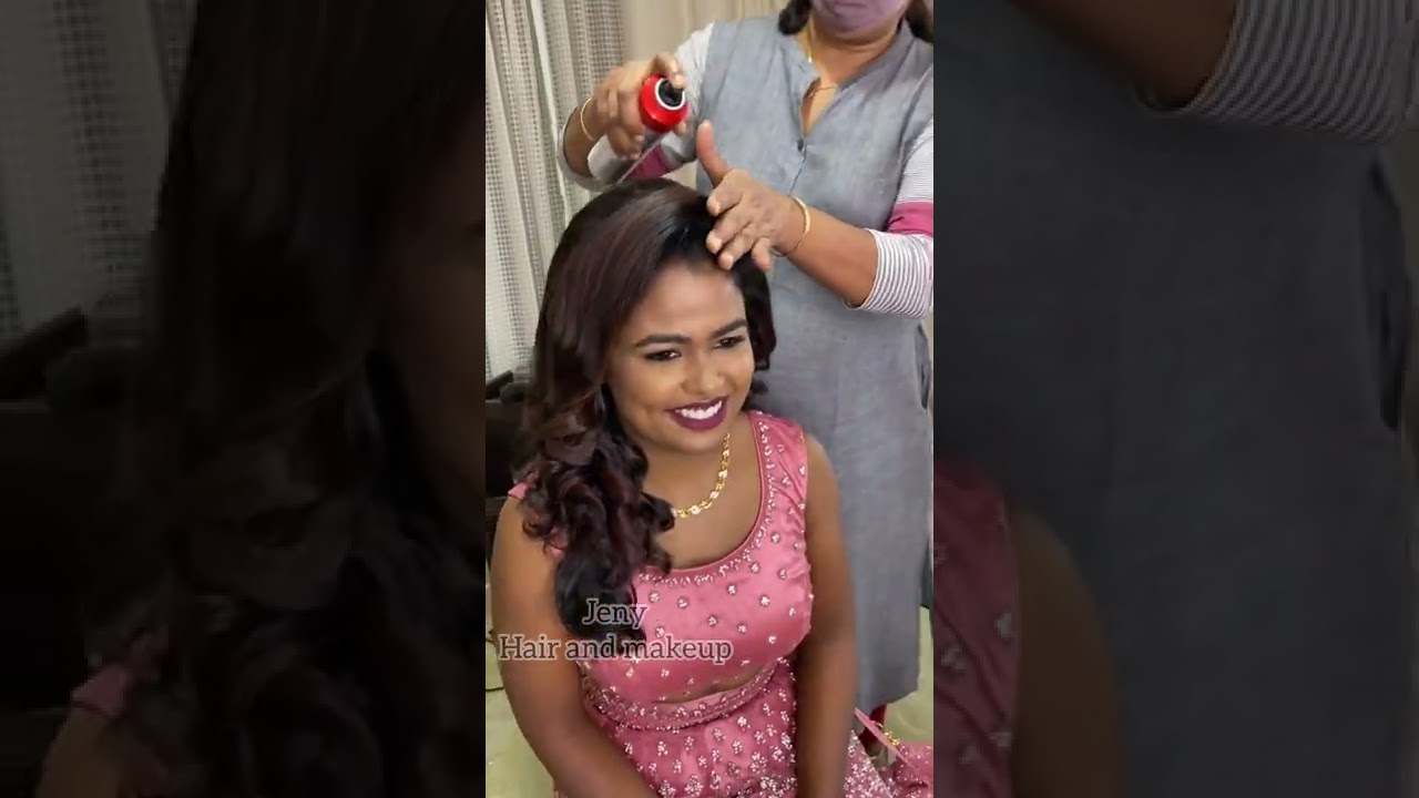 Dusky bridal makeup and hair | Rich skin colour makeup