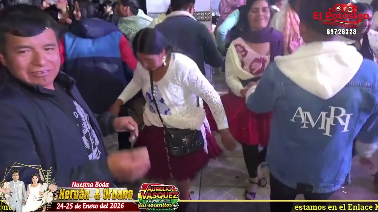 Aurelio Vasquez en Vivo Boda de Hernán y Urbana Misa en el Templo de San Roque 24 de Enero del 2026