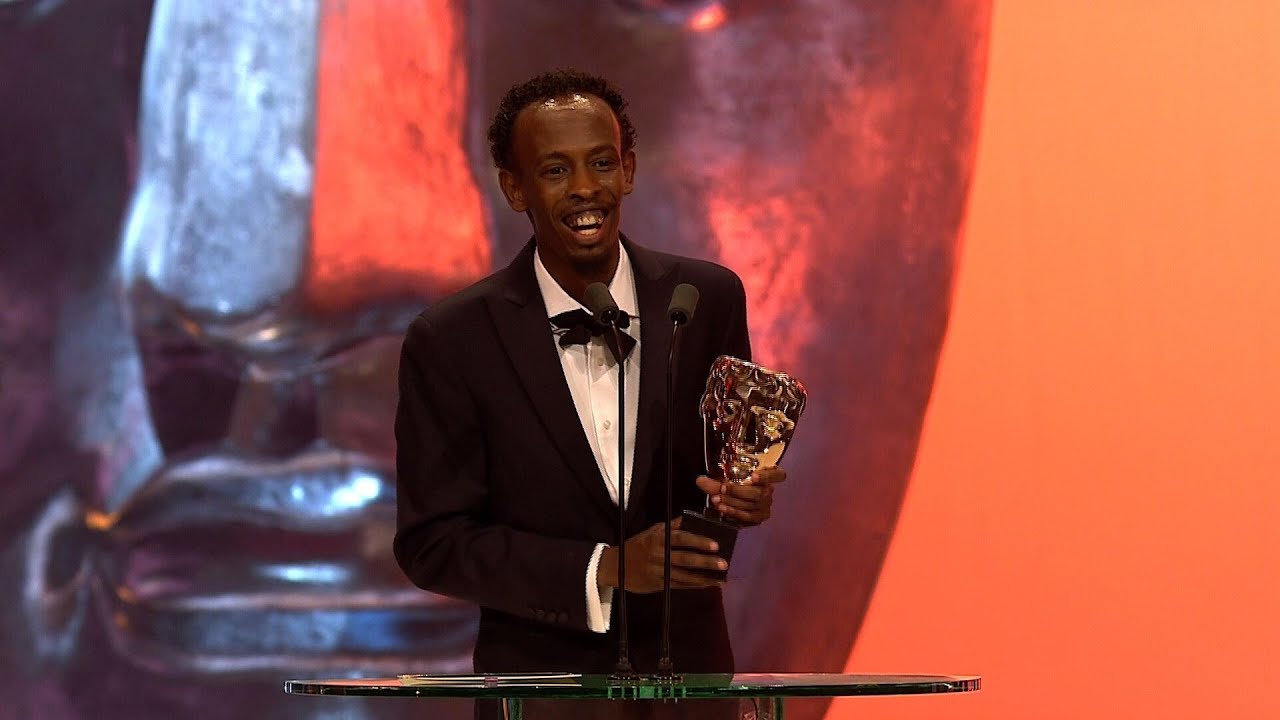 Barkhad Abdi wins Best Supporting Actor Bafta - The British Academy Film Awards 2014 - BBC