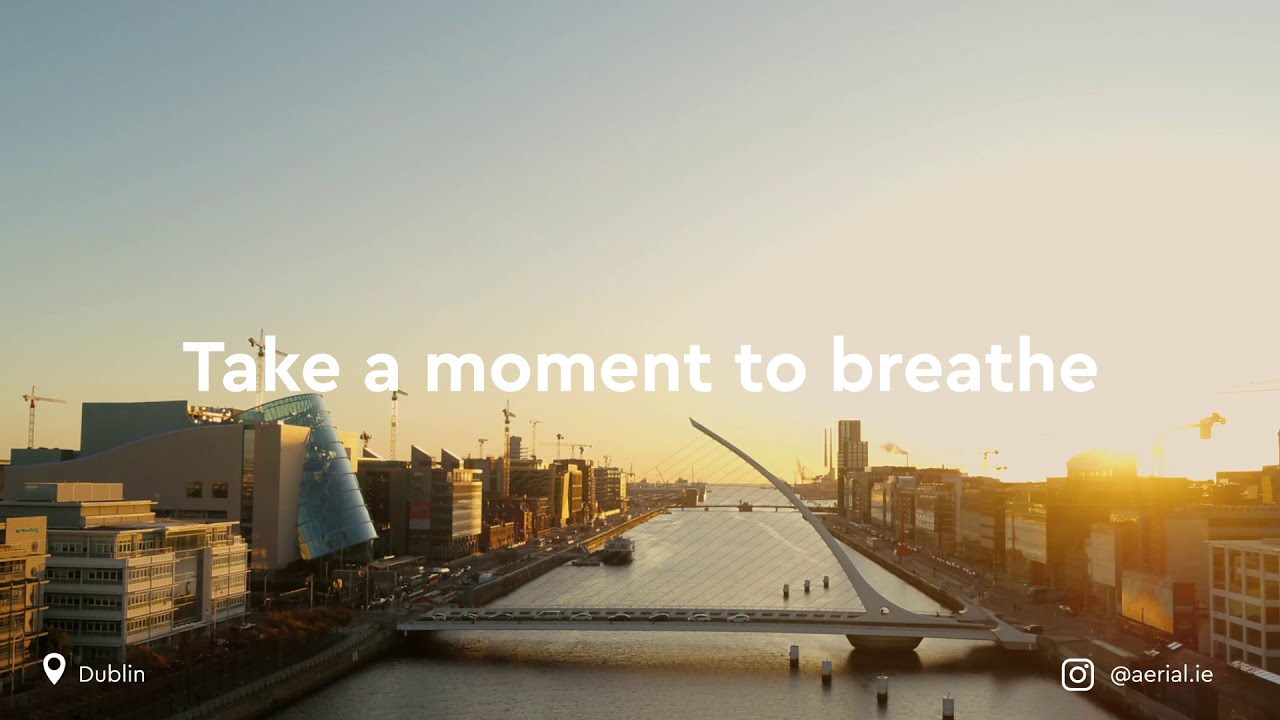 Breathtaking Drone Video Taken Over Dublin City