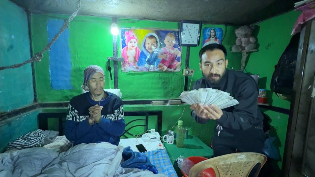 | Paralyzed BUT not Defeated - Santey bhai's Emotional Journey 🙁 | @basantvlogs |