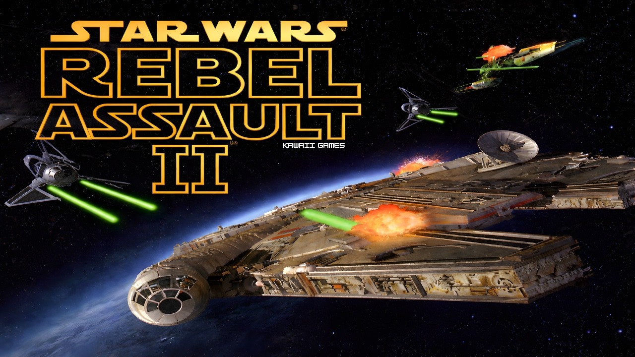 Star Wars: Rebel Assault II: The Hidden Empire | PS1| 4K60ᶠᵖˢ | Longplay Walkthrough Full Movie Game