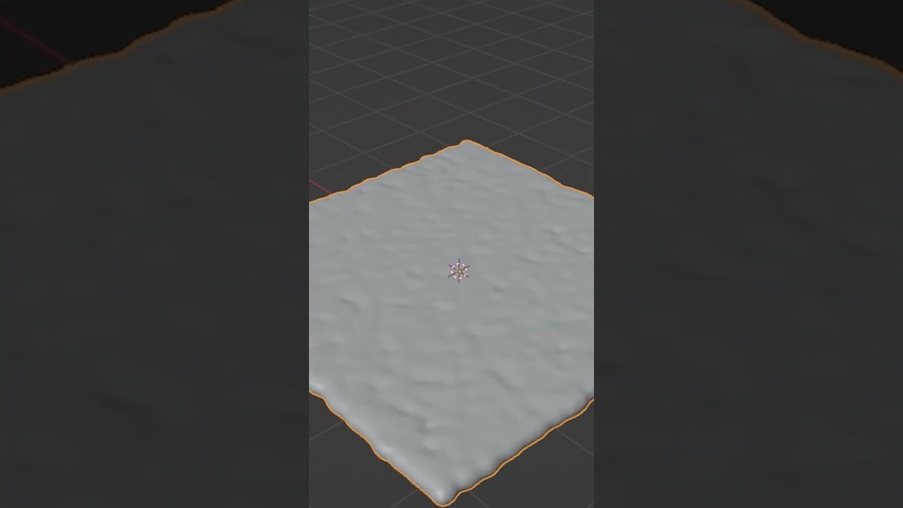 How to add snow ❄️ in Blender in 3 EASY steps!