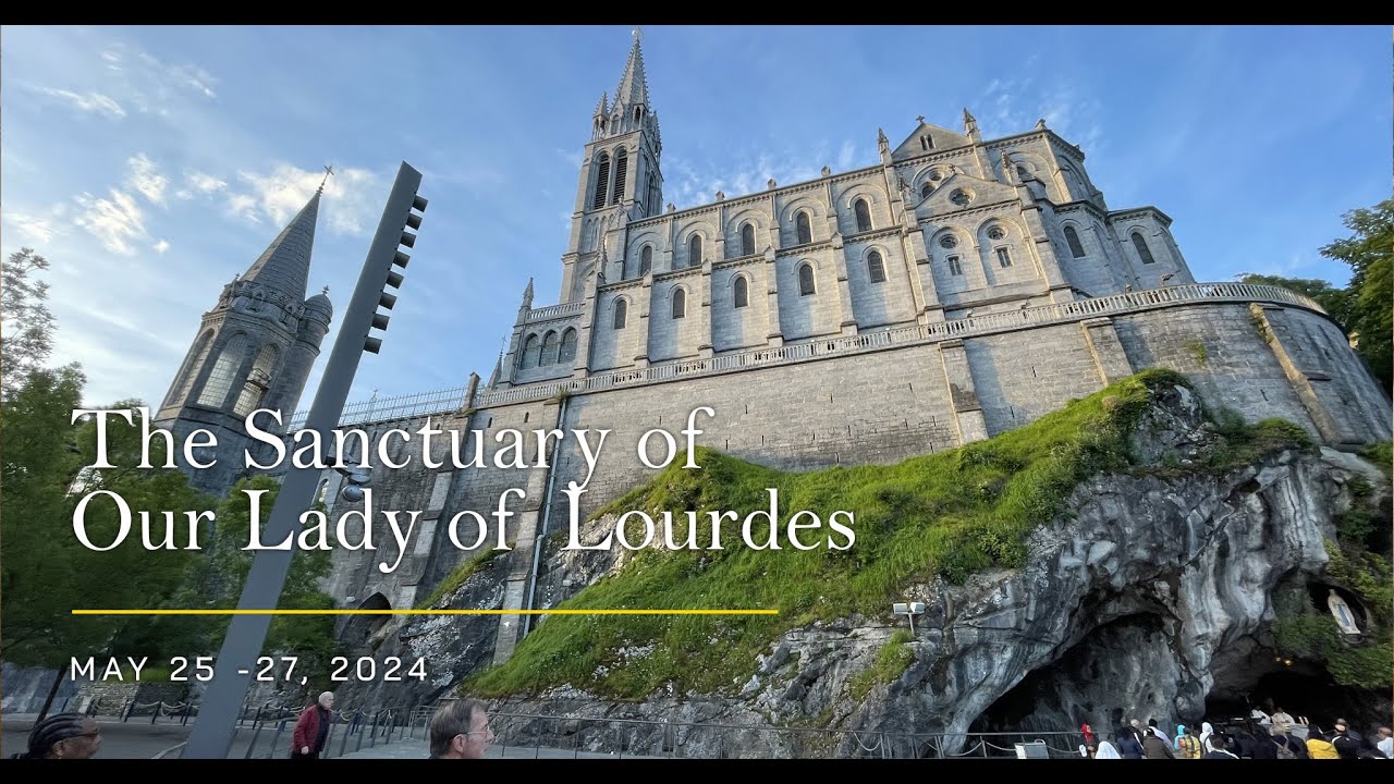 Europe Part 8 - Paris - The Sanctuary of Our Lady of Lourdes, France