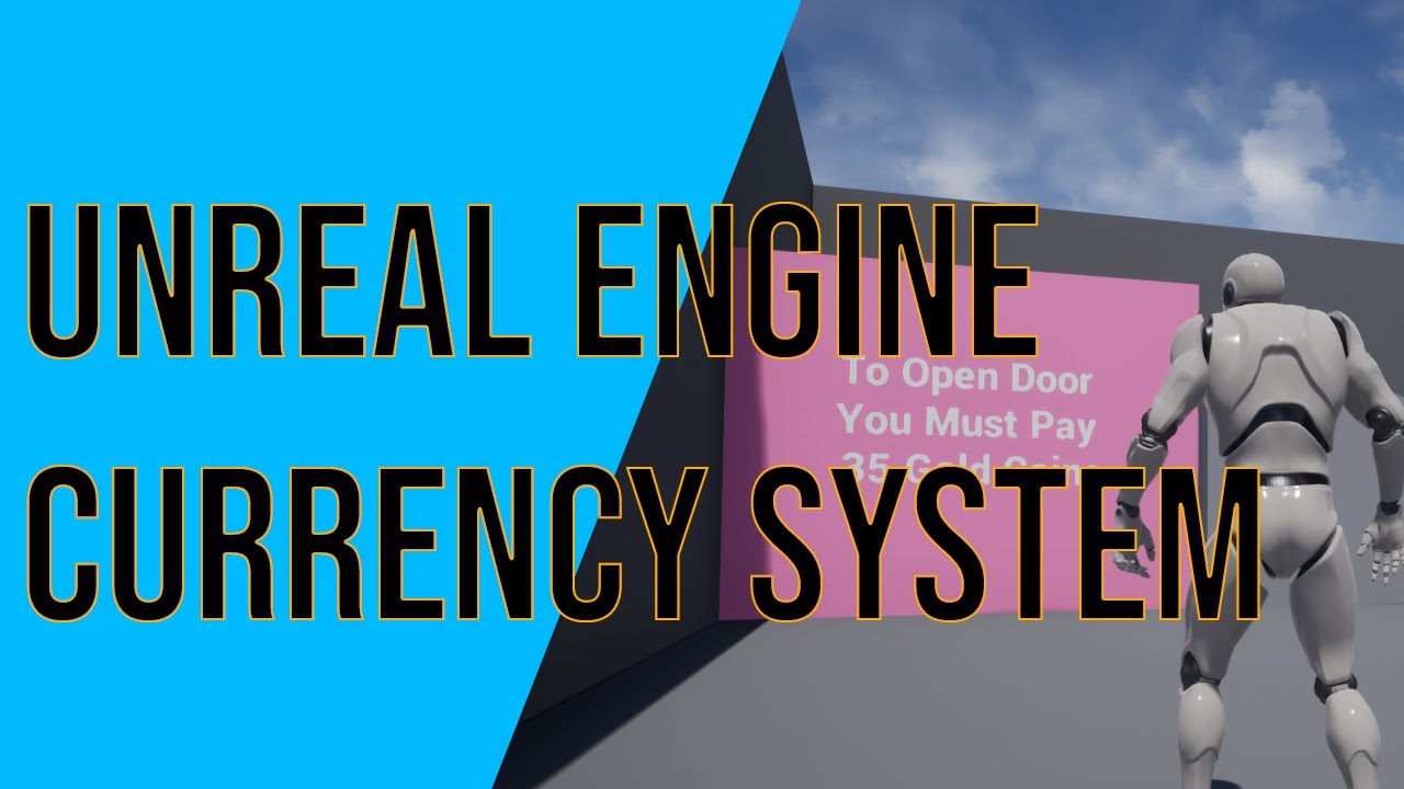 Unreal Engine 4 Currency / Money System Blueprint Tutorial