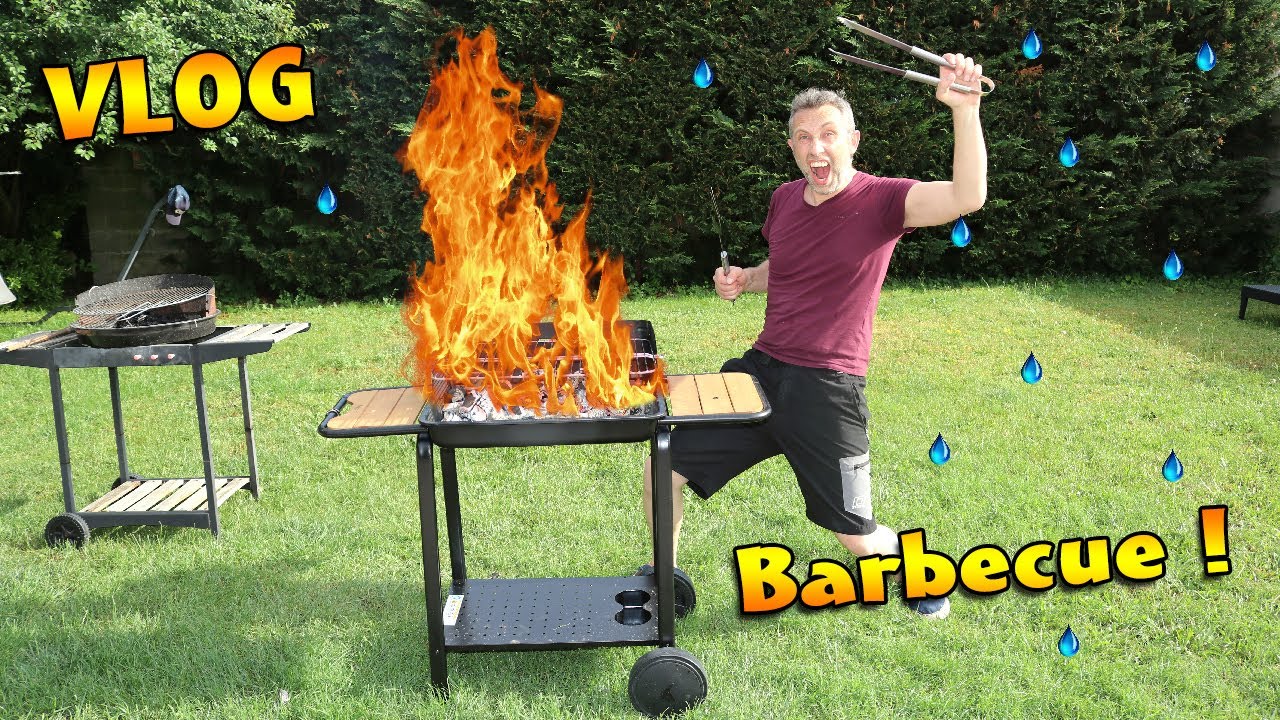 On fait notre PREMIER BARBECUE de l’ANNEE et CA TOURNE MAL (...mais ça finit bien, ouf !) VLOG !