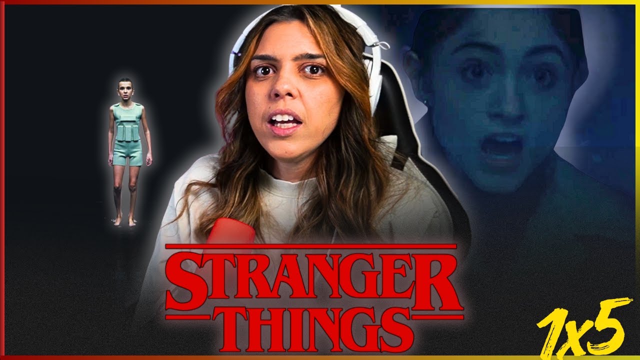 Реакция на сериал «Очень странные дела» (1X5) в первый раз #strangerthings #reactions