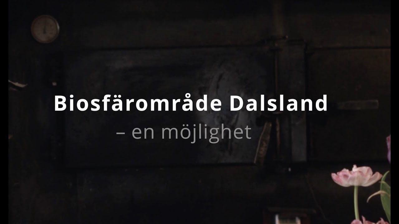 Biosfärområde dalsland – en möjlighet