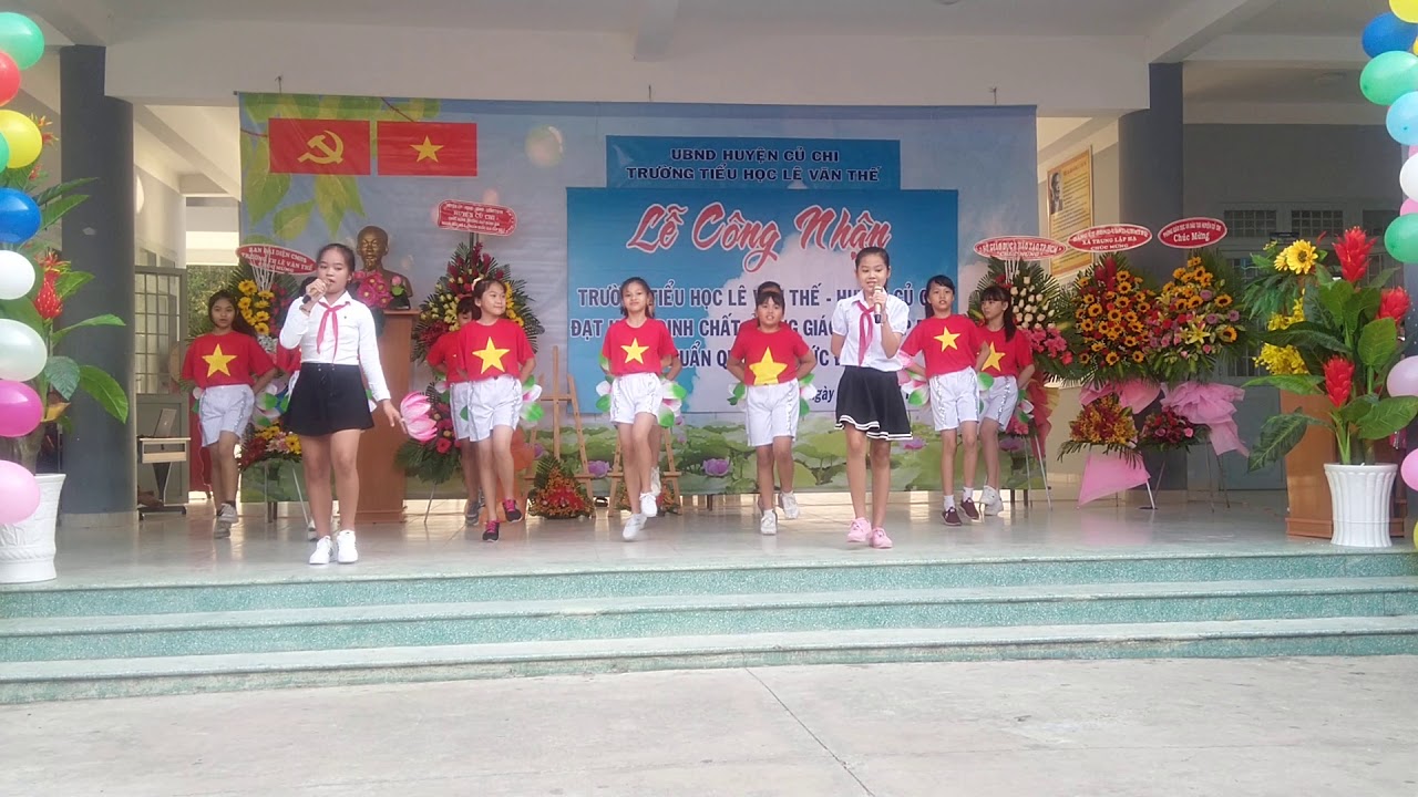 Múa/Hát -Bay Cao Tiếng Hát Ước Mơ - HS Trường Tiểu Học Lê Văn Thế