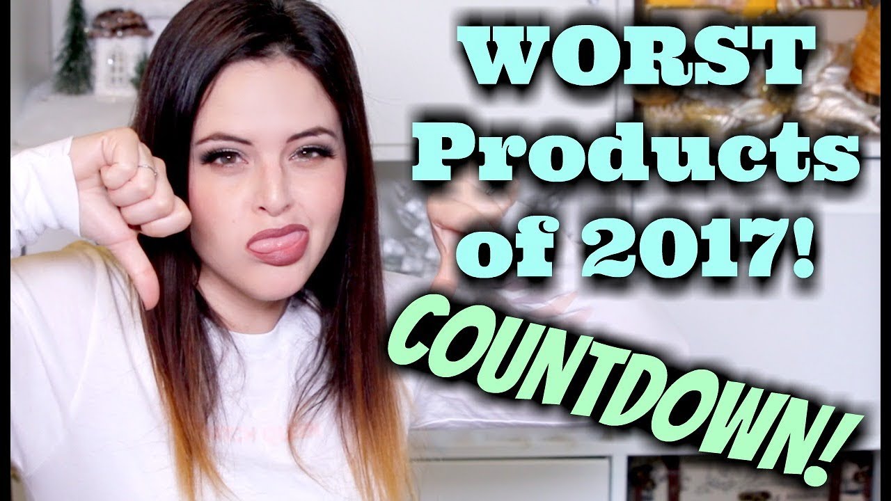 WORST Makeup Products of 2017 COUNTDOWN! | Jen Luvs Reviews