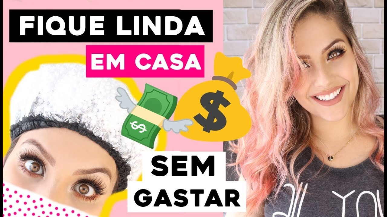 FIQUE LINDA EM CASA SEM GASTAR + MECHAS ROSAS - Gabriela Capone