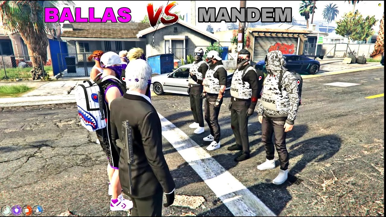Mandem Vs Ballas | Grove Street | Vltrp