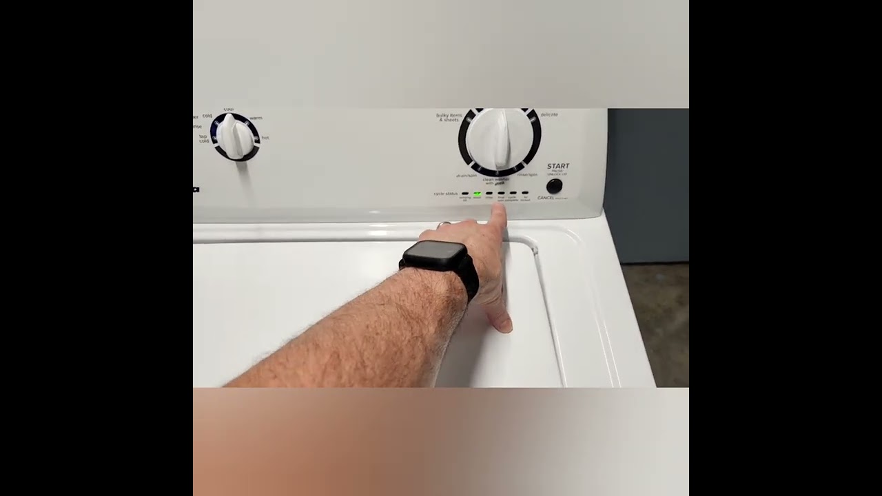 Amana Washer and Dryer Demo Video