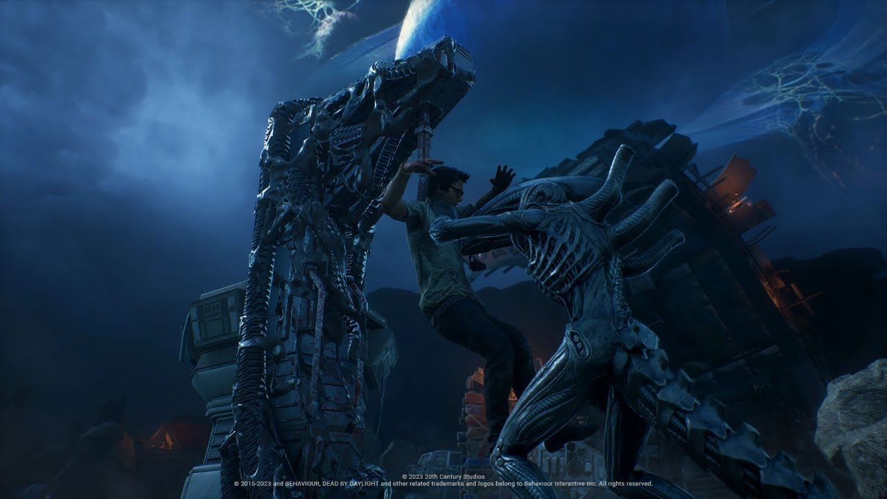 DBD PLAYING AS THE XENOMORPH LIVE STREAM MORI TIME