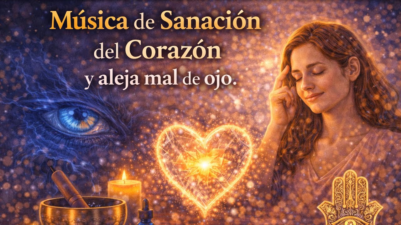 Música de Sanación del Corazón y aleja mal de ojo.