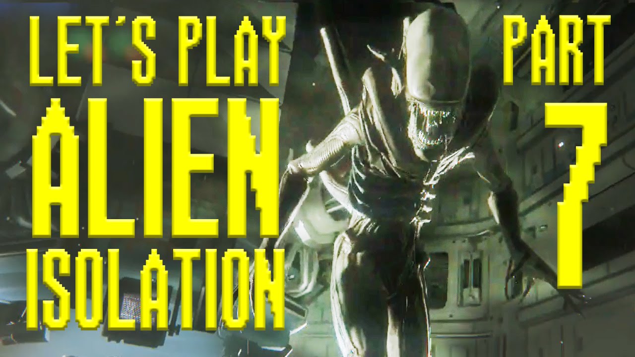 ALIEN SECURITY | Let's Play Alien: Isolation - Part 7 [Hard]