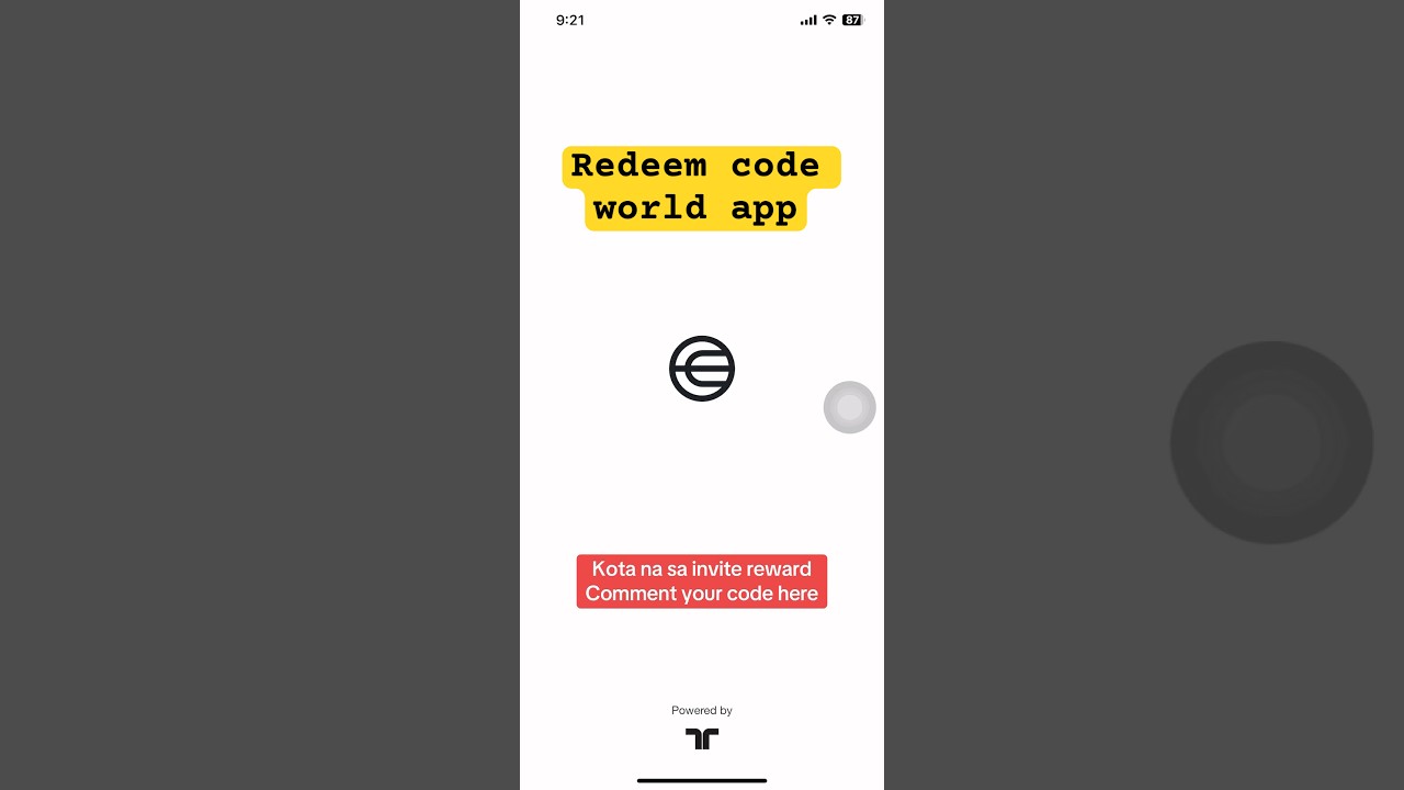 World app invite code || Comment your code here #worldapp